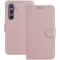 Coque portefeuille Phonesta Smooth Skin pour Samsung Galaxy S23 FE - Or rose