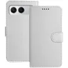Coque portefeuille Phonesta Smooth Skin pour OnePlus Nord 4 - Argent