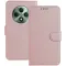 Coque portefeuille Phonesta Smooth Skin pour Oppo Reno12 F/Reno12 FS - Or rose