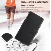 Coque portefeuille Phonesta Smooth Skin pour Oppo Reno12 F/Reno12 FS - Noir 2
