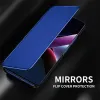 Coque à rabat Phonesta Smart Mirror View pour Xiaomi Poco X7 Pro - Bleu 2