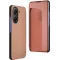 Coque à rabat Phonesta Smart Mirror View pour Xiaomi Poco X7 Pro - Or rose