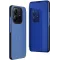 Coque à rabat Phonesta Smart Mirror View pour Xiaomi Redmi Note 14 4G - Bleu