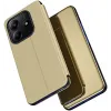 Coque à rabat Phonesta Smart Mirror View pour Xiaomi Redmi Note 14 4G - Or 1