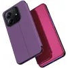 Coque à rabat Phonesta Smart Mirror View pour Xiaomi Redmi Note 14 4G - Violet 1