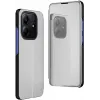 Coque à rabat Phonesta Smart Mirror View pour Xiaomi Redmi Note 14 4G - Argent 0
