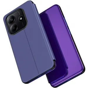 Coque à rabat Phonesta Smart Mirror View pour Xiaomi Redmi Note 14 5G - Indigo