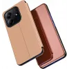 Coque à rabat Phonesta Smart Mirror View pour Xiaomi Redmi Note 14 5G - Or rose 0