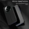Coque à rabat Phonesta Smart Mirror View pour Xiaomi Redmi Note 14 Pro Plus - Or 1