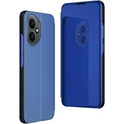 Coque à rabat Phonesta Smart Mirror View pour HONOR 400 - Bleu