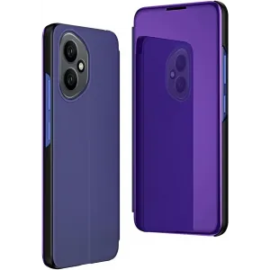 Coque à rabat Phonesta Smart Mirror View pour HONOR 400 - Indigo