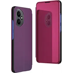 Coque à rabat Phonesta Smart Mirror View pour HONOR 400 - Violet