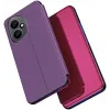Coque à rabat Phonesta Smart Mirror View pour HONOR 400 - Violet 1