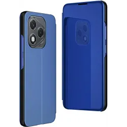Coque à rabat Phonesta Smart Mirror View pour HONOR 400 Lite - Bleu