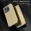 Coque à rabat Phonesta Smart Mirror View pour HONOR 400 Lite - Or 2