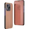 Coque à rabat Phonesta Smart Mirror View pour HONOR 400 Lite - Or rose 0
