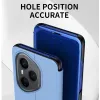 Coque à rabat Phonesta Smart Mirror View pour HONOR 400 Pro - Bleu 2