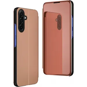 Coque à rabat Phonesta Smart Mirror View pour Samsung Galaxy A17/A26 - Or rose
