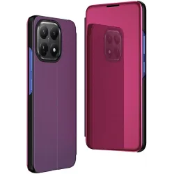 Coque à rabat Phonesta Smart Mirror View pour Xiaomi 15T - Violet