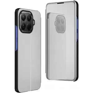Coque à rabat Phonesta Smart Mirror View pour Xiaomi 15T Pro - Argent