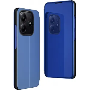 Coque à rabat Phonesta Smart Mirror View pour Xiaomi Redmi Note 14 4G 164.8mm - Bleu