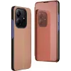 Coque à rabat Phonesta Smart Mirror View pour Xiaomi Redmi Note 14 4G 164.8mm - Or rose 0