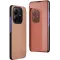 Coque à rabat Phonesta Smart Mirror View pour Xiaomi Redmi Note 14 4G 164.8mm - Or rose
