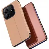 Coque à rabat Phonesta Smart Mirror View pour Xiaomi Redmi Note 14 4G 164.8mm - Or rose 1
