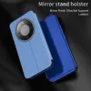 Coque à rabat Phonesta Smart Mirror View pour HONOR Magic8 Lite - Bleu 2