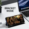 Coque à rabat Phonesta Smart Mirror View pour HONOR Magic8 Lite - Or 6