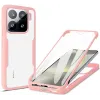 Coque intégrale Phonesta Slim Protect 360 protecteur d'écran pour Xiaomi 15 - Rose