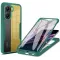 Coque intégrale Phonesta Slim Protect 360 protecteur d'écran pour Xiaomi Poco X7 Pro - Vert