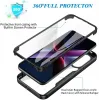 Coque intégrale Phonesta Slim Protect 360 protecteur d'écran pour Xiaomi Poco X7 Pro - Noir 2