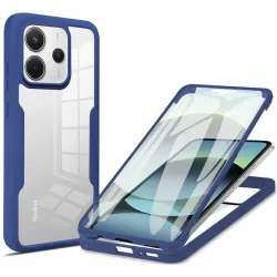 Coque intégrale Phonesta Slim Protect 360 protecteur d'écran pour Xiaomi Redmi Note 14 4G - Bleu
