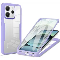 Coque intégrale Phonesta Slim Protect 360 protecteur d'écran pour Xiaomi Redmi Note 14 4G - Violet