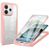 Coque intégrale Phonesta Slim Protect 360 protecteur d'écran pour Xiaomi Redmi Note 14 4G - Rose