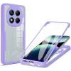Coque intégrale Phonesta Slim Protect 360 protecteur d'écran pour Xiaomi Redmi Note 14 Pro 4G - Violet