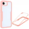 Coque intégrale Phonesta Slim Protect 360 protecteur d'écran pour Apple iPhone 17e/16e - Rose 0