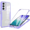 Coque intégrale Phonesta Slim Protect 360 protecteur d'écran pour Samsung Galaxy A16 - Violet