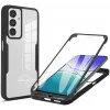 Coque intégrale Phonesta Slim Protect 360 protecteur d'écran pour Samsung Galaxy A16 - Noir 0