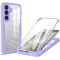 Coque intégrale Phonesta Slim Protect 360 protecteur d'écran pour Samsung Galaxy S24 FE - Violet