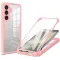 Coque intégrale Phonesta Slim Protect 360 protecteur d'écran pour Samsung Galaxy S24 FE - Rose