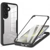 Coque intégrale Phonesta Slim Protect 360 protecteur d'écran pour Samsung Galaxy S24 FE - Noir