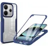 Coque intégrale Phonesta Slim Protect 360 protecteur d'écran pour Xiaomi Redmi Note 14 5G - Bleu