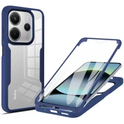 Coque intégrale Phonesta Slim Protect 360 protecteur d'écran pour Xiaomi Redmi Note 14 5G - Bleu