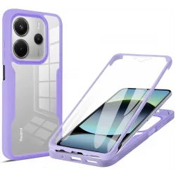 Coque intégrale Phonesta Slim Protect 360 protecteur d'écran pour Xiaomi Redmi Note 14 5G - Violet