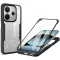 Coque intégrale Phonesta Slim Protect 360 protecteur d'écran pour Xiaomi Redmi Note 14 5G - Noir