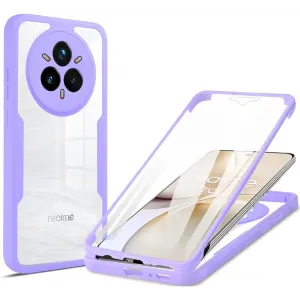 Coque intégrale Phonesta Slim Protect 360 protecteur d'écran pour Realme 14 Pro - Violet