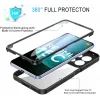 Coque intégrale Phonesta Slim Protect 360 protecteur d'écran pour Xiaomi Redmi 15C / Xiaomi Poco C85 - Bleu 2