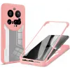 Coque intégrale Phonesta Slim Protect 360 protecteur d'écran pour Xiaomi 15 Ultra - Rose
